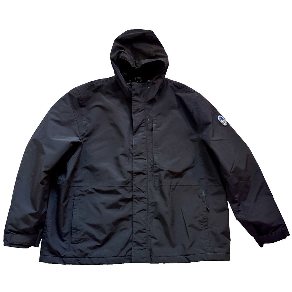 Lands' End Squall Waterproof Rain Jacket Size XXL 50-52 Men's